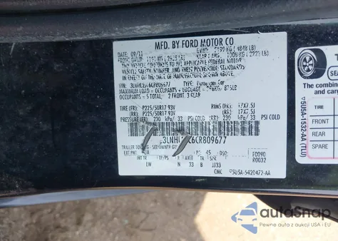 2012 Lincoln Mkz from USA, damaged, VIN 3LNHL2JC6CR809677